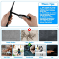 thumbnail image 4 of 217 Feet Whiteboard Tape Blue 1/2 Inch Graphic Tape Line Self Adhesive Chart Line Tape Artist Tape Grid Black, 4 of 5