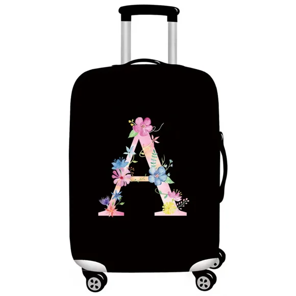 Luggage Protective Cover Elastic Dust Wear-resistant Apply 18-32 Size Pink Letter Series Protective Case Travel Accessories 2024 8pink A L