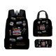 thumbnail image 1 of Student 3-piece Backpack, Backpack, Lunch Bag, Pencil Case Set, 1 of 6