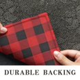 thumbnail image 6 of Red Black Checkerboard Checkered Pattern Door Rugs,Washable Non Slip Door Mats Indoor,Decorative Door Mats,Entry Mat Indoor for Entrance,Bedroom,Kitchen,Bathroom,20"x32", 6 of 6