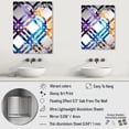 thumbnail image 4 of Designart "Blue Core in Gold Crystal Stone II" Stone Geode Oversized Wall Mirror - Traditional Landscapes Living Room Wall Mirror - Multiple Color Options, 4 of 6
