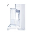 thumbnail image 4 of Lian Li O11VMW O11 Vision-M ATX Mid-Tower PC Case with Triple Tempered Glass - White, 4 of 8