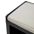 thumbnail image 5 of Better Homes & Gardens 4-Cube Storage Bench, Solid Black, 5 of 6