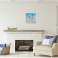 thumbnail image 3 of Stupell Industries Seagulls on Beach Painting Animals & Insects Painting Gallery Wrapped Canvas Art Print Wall Art, 17 x 17, 3 of 8