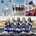 thumbnail image 5 of 12pcs With Finger Holes Metallic Foil Cheer Pom Poms, 5 of 5