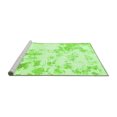 thumbnail image 2 of Ahgly Company Machine Washable Indoor Rectangle Abstract Green Modern Area Rugs, 7' x 9', 2 of 4