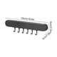 thumbnail image 3 of Qazbgdl - Soporte de Pared para Cuchillos y Raspadores Sin Taladro | Organizador de Utensilios de Cocina con 6 Ganchos | Almacenamiento de Plástico Negro o Blanco para Toallas y Llaves, 3 of 6