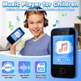 thumbnail image 6 of MOFGDNI Kids Learning Phone, 2.8" Touchscreen, Dual Camera, MP3 Player, for Ages 3-8, 6 of 7