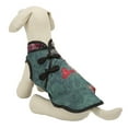 thumbnail image 3 of Falda Para Mascotas Cheongsam Falda Suave Exquisita Retro Peonía Mascota Estilo Chino Falda Para Mascotas Pequeñas Conejo Chinchilla, 3 of 7