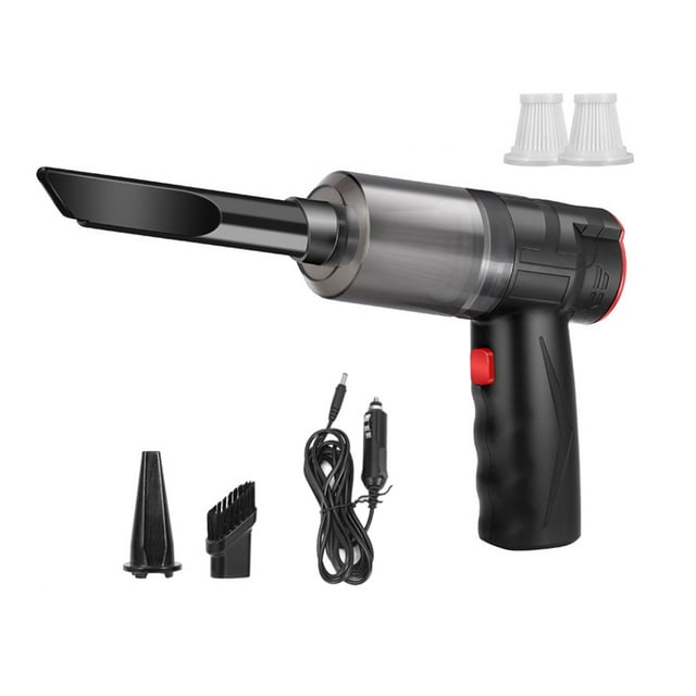 Tholdsy Juego de cepillos de suelo al vacío plegables de mano para vehículo, herramienta de limpieza inalámbrica portátil para el hogar, Electrónica Tipo 3