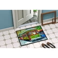 thumbnail image 2 of Carolines Treasures MW1152MAT Street Car Door Mat Indoor Rug or Outdoor Welcome Mat 18x27 Doormat 18H X 27W multicolor, 2 of 2