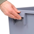 thumbnail image 4 of Global Industrial Recycling Can 15 Gallon Gray, 4 of 5