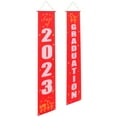 thumbnail image 4 of Shisuyan Grad Banner Red Spring Yarn Fabric 1 Pair 70.74X11.79X0.04in, 4 of 8