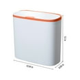 BCZHQQ Automatic Bathroom Trash Can,Touchless Motion Sensor Garbage Can ...