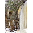 thumbnail image 2 of OBrien, Jay 11x14 Gold Ornate Wood Framed with Double Matting Museum Art Print Titled - West Virginia, Blackwater Falls Frozen waterfall, 2 of 4