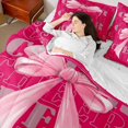 thumbnail image 3 of Erosebridal Girls Cheerleading Bow Twin Bedding Sets 7-Piece,Teens Gymnastics Cheerleader Bowknot Bedding Comforter Set,Lightweight Room Decor, 3 of 6