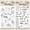 Color 0708, variant on KARDLURY 2 Sheets Clear Stamps for Scrapbooking Stamping Card Making Supplies, Silicone Journal Stamps for Vintage Floral Letter Crafting Photo Album Decor