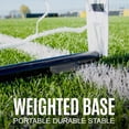 thumbnail image 3 of QUICKPLAY Kickster Elite Portable Soccer Goal with Integrated Weighted Base for Indoor & Outdoor Soccer [Single Goal], 3 of 10