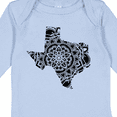 thumbnail image 4 of Inktastic Texas Silhouette Mandala Boys or Girls Long Sleeve Baby Bodysuit, 4 of 5