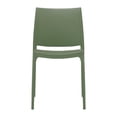 thumbnail image 4 of Siesta Maya Chaises de Salle à Manger, Vert Olive (Ensemble de 2), 4 of 4