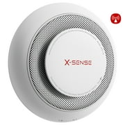 X-Sense Wireless Interconnected Combination Smoke and Carbon Monoxide Detector with Large Silence Button, over 820 ft Transmission Range, XP01-W