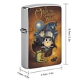 thumbnail image 2 of Más allá del jardín-theme Copper Metal Lighter Shell, Premium Replacement Refillable Lighter Case with Durable Metal Construction, Compatible with Zippo and Most Standard Lighter Models, 2 of 6