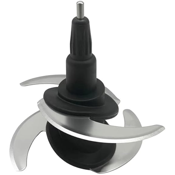 4 Blade Blade Replacement Parts Compatible with 64oz(8Cup)72oz(9Cup) Food Processor Bowl Auto iQ Chopping Blade 319KKU770 for Pitcher BL681A BL682 BL770AMZ and More Compatible with Ninja
