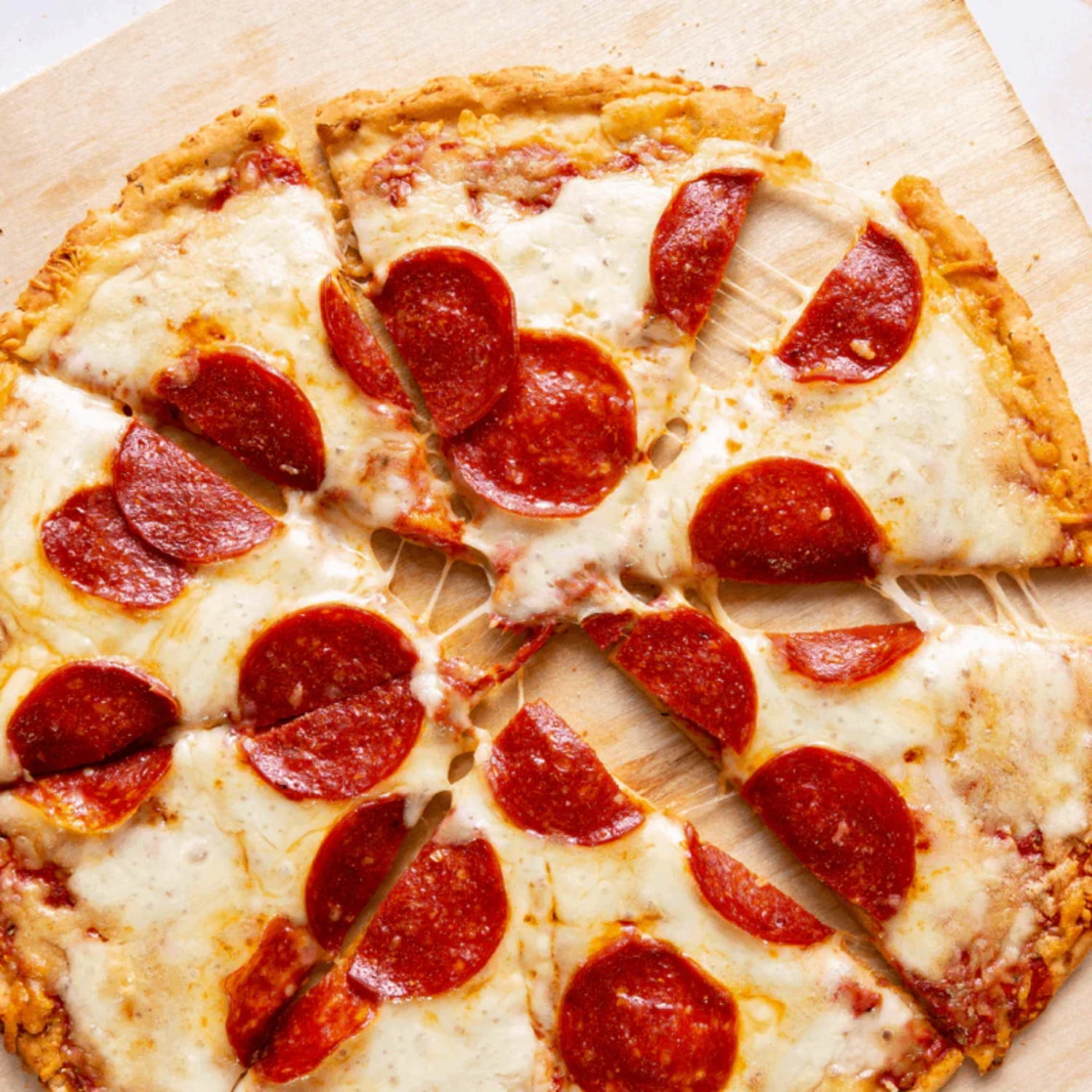 Milton’s Cauliflower Crust Pizza - Uncured Pepperoni, 10oz (Frozen) with Tomato Sauce