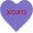 Style C, variant on REGALWOVEN Engineered Wood Heart Signs, Extra Thick Free-Standing Love Ornaments Style C 2.6"H
