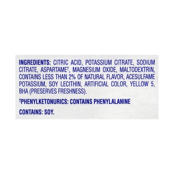 Crystal Light On-The-Go Sugar-Free Drink Mix, Lemonade, 0.17 Fl Oz, 30 Packets Per Box, Pack Of 2 Boxes