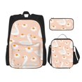 thumbnail image 1 of Balery Geese and Flower Mochila escolar 3 en 1 para niños: mochila resistente con lonchera térmica y estuche para lápices. Mochila escolar para niños y niñas., 1 of 7