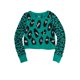 thumbnail image 1 of Justice Girls Glitter Animal Sudadera, Verde, 6 Justice Camisa de entrenamiento, 1 of 2
