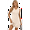 Apricot, variant on Summer Casual Beach Dress for Women Black S