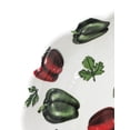 thumbnail image 4 of Juego 2 Bowl Galerias El Triunfo Ceramica Blanca Diseño Chiles Morrones 21.5 cm, 4 of 5