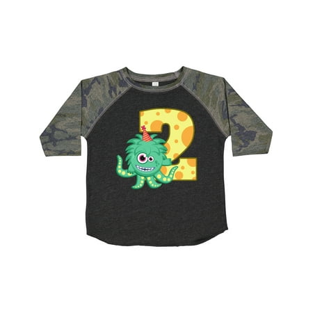 

Inktastic 2nd Birthday Monster Gift Toddler Boy or Toddler Girl T-Shirt