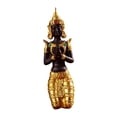 thumbnail image 4 of Estatua de Buda Zulema Estilo A Resina 8 cm x 12,5 cm x 25,5 cm, 4 of 8