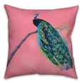 thumbnail image 2 of Creative Products Regal Peacock 18 x 18 Spun Poly Pillow, 2 of 3