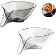 thumbnail image 1 of 2 PCS Multi-Functional Drain Basket FruitVegetable Washing Kitchen Sink Drain DrainageKitchen Sink Strainer, 1 of 5