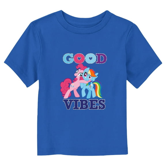 My Little Pony: Friendship is Magic Pinkie Pie and Rainbow Dash Good Vibes  Graphic T-Shirt