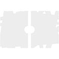 thumbnail image 4 of 22"W x 14 5/8"H x 3"ID x 7 3/4"C x 1"P Novo Architectural Grade PVC Contemporary Ceiling Medallion, Two Piece, 4 of 11