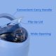 thumbnail image 3 of Coctelera aislante de acero inoxidable HydroJug, 700 ml, azul claro, 3 of 5