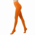thumbnail image 5 of Sakmal 80D Dance Tights Plus Size Orange Pantyhose Winter Women's Tight, 5 of 5
