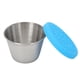 thumbnail image 5 of Taza Para Aderezo Para Ensaladas, Recipiente Pequeño De Acero Inoxidable Para Almacenamiento De Alimentos, Portátil, Reutilizable, A Prueba De Fugas Para Aceite Esencial Para, 5 of 7
