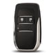 thumbnail image 3 of 2 1 Keys Coche remoto con tapa plegable 2/3/4 Bt para llave, carcasa para funda para Toyotacamry para, 3 of 5