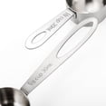 thumbnail image 3 of shiyou-Set of 8 Coffee Scoop, Stainless Steel Coffee Measuring Scoops 1/8 Cup, Including 4 Pack Short Handled and 4 Pack Long Handle Coffee Scoops for Coffee, Tea, Sugar and Milk, 30 ml, 3 of 4