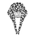 thumbnail image 3 of Kdxio Seamless Pattern Cute Panda Pattern Turban Hat for Women Men Comfortable Adjustable Cleaning Working Cap with Sweatband, 3 of 8