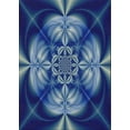 thumbnail image 1 of Ahgly Company Indoor Rectangle Patterned Blue Novelty Area Rugs, 2' x 3', 1 of 6