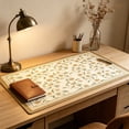 thumbnail image 4 of PVC Desk Pad, Waterproof Non Slip Leather Feel Table Mat, Large Size Writing Gaming Desktop Protector, Durable Stain Resistant Mat, Practical Accessory for Office, Home Study Computer Desktop Use, B, 4 of 6