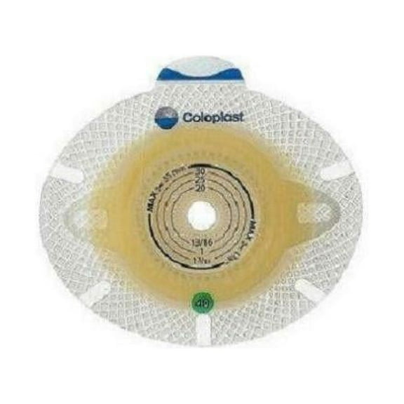 Sensura Xpro Click 2-piece Precut Flat Extended Wear Skin Barrier 3/4" Part No. 10016 (5/box)