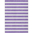 thumbnail image 2 of Addison Rugs Chantille Indoor/Outdoor Transitional Stripes Purple Washable Rectangle Rug, 9' x 12', 2 of 6